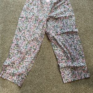 NWT Pajama Floral Print Pants